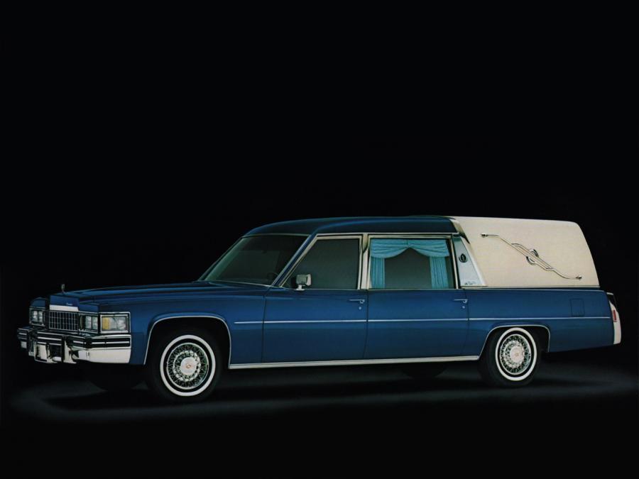  Cadillac Miller-Meteor Olympian Funeral Coach 1978 года  (фото 1 из 1)